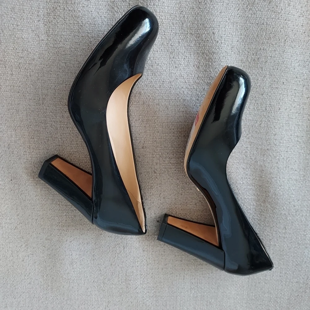 Cole Haan Nine Air Black Patent Leather Pump